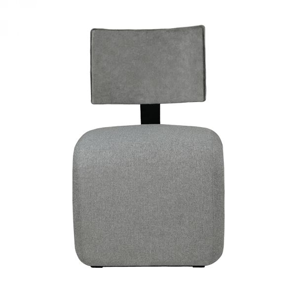 Bubi ottoman with backrest